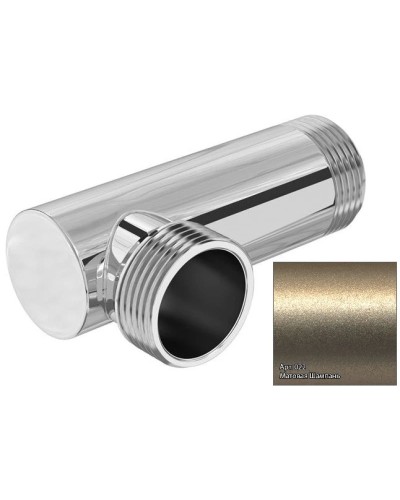 Уголок переходной 1" нар.р. - 1" нар.р. шампань матовая  Сунержа 022-1506-1010