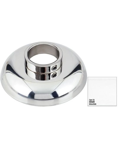 Отражатель декоративный d - 26,9 мм белый глянец Сунержа 12-1028-0002