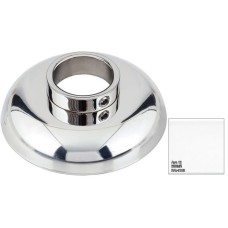 Отражатель декоративный d - 33,7 мм белый глянец Сунержа 12-1028-0003