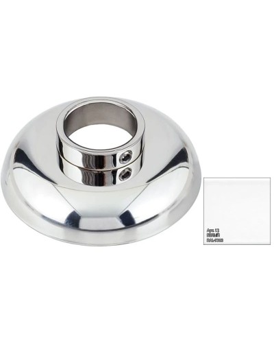 Отражатель декоративный d - 33,7 мм белый глянец Сунержа 12-1028-0003