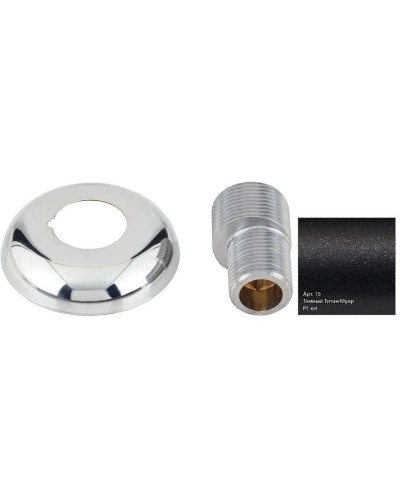 Отражатель с эксцентриком темный титан муар Сунержа 15-1508-0000