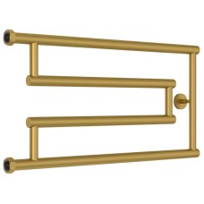 Полотенцесушитель водяной 320x650 золотой матовый Сунержа High-Tech+ model "G" 032-4051-3265