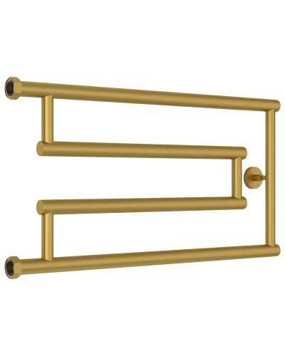 Полотенцесушитель водяной 320x650 золотой матовый Сунержа High-Tech+ model "G" 032-4051-3265