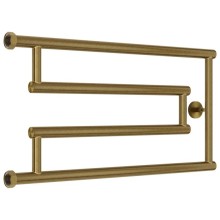 Полотенцесушитель водяной 320x650 состаренная бронза Сунержа High-Tech+ model "G" 05-4051-3265