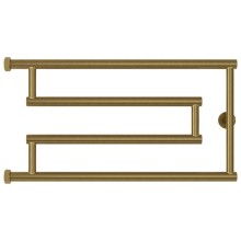 Полотенцесушитель водяной 320x650 состаренная бронза Сунержа High-Tech+ model "G" 05-4051-3265