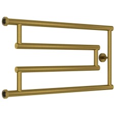 Полотенцесушитель водяной 320x650 состаренная латунь Сунержа High-Tech+ model "G" 051-4051-3265