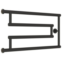 Полотенцесушитель водяной 320x650 темный титан муар Сунержа High-Tech+ model "G" 15-4051-3265