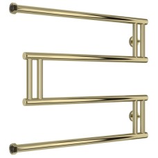 Полотенцесушитель водяной 500x650 шампань Сунержа High-Tech+ model "M" 020-4050-5065