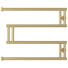 Полотенцесушитель водяной 500x650 шампань матовая Сунержа High-Tech+ model "M" 022-4050-5065