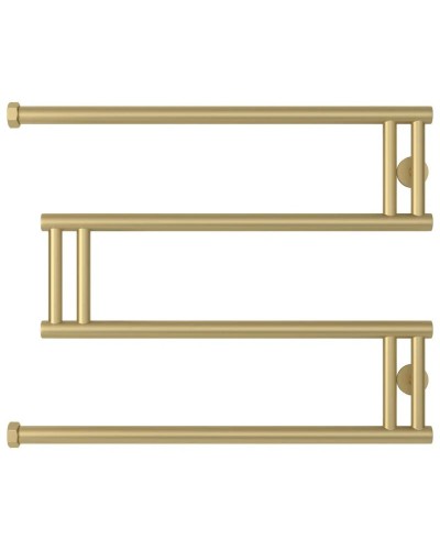 Полотенцесушитель водяной 500x650 шампань матовая Сунержа High-Tech+ model "M" 022-4050-5065