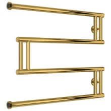 Полотенцесушитель водяной 500x650 золотой Сунержа High-Tech+ model "M" 03-4050-5065