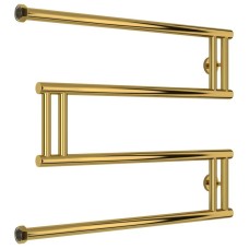 Полотенцесушитель водяной 500x650 золотой Сунержа High-Tech+ model "M" 03-4050-5065