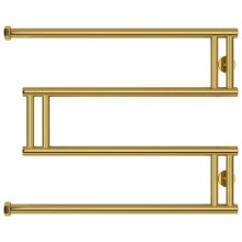 Полотенцесушитель водяной 500x650 золотой Сунержа High-Tech+ model "M" 03-4050-5065