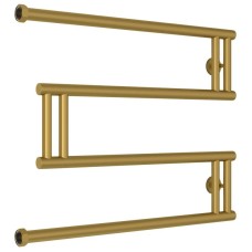 Полотенцесушитель водяной 500x650 золотой матовый Сунержа High-Tech+ model "M" 032-4050-5065