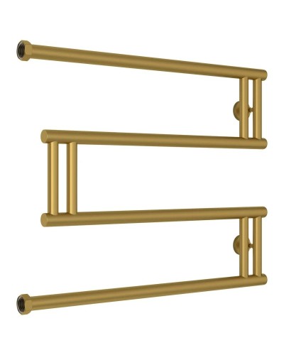 Полотенцесушитель водяной 500x650 золотой матовый Сунержа High-Tech+ model "M" 032-4050-5065