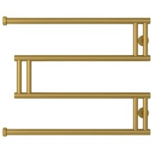 Полотенцесушитель водяной 500x650 золотой матовый Сунержа High-Tech+ model "M" 032-4050-5065