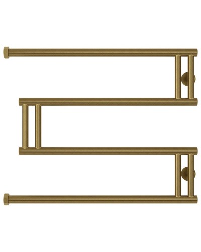 Полотенцесушитель водяной 500x650 состаренная бронза Сунержа High-Tech+ model "M" 05-4050-5065