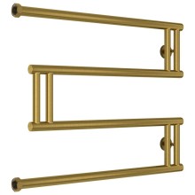 Полотенцесушитель водяной 500x650 состаренная латунь Сунержа High-Tech+ model "M" 051-4050-5065