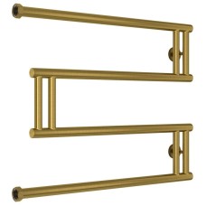 Полотенцесушитель водяной 500x650 состаренная латунь Сунержа High-Tech+ model "M" 051-4050-5065