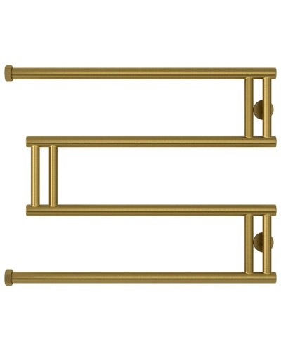 Полотенцесушитель водяной 500x650 состаренная латунь Сунержа High-Tech+ model "M" 051-4050-5065