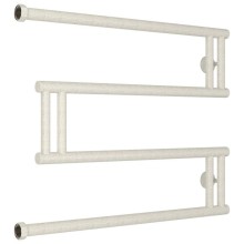 Полотенцесушитель водяной 500x650 античное белое золото Сунержа High-Tech+ model "M" 10-4050-5065