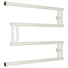 Полотенцесушитель водяной 500x650 белый глянец Сунержа High-Tech+ model "M" 12-4050-5065