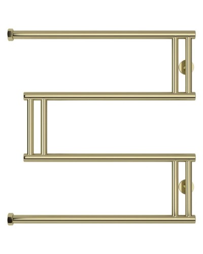 Полотенцесушитель водяной 600x600 шампань Сунержа High-Tech+ model "M" 020-4050-6060