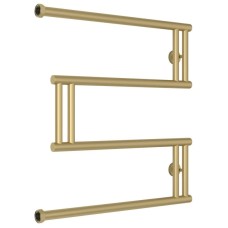 Полотенцесушитель водяной 600x600 шампань матовая Сунержа High-Tech+ model "M" 022-4050-6060