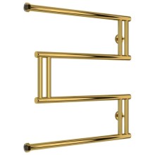 Полотенцесушитель водяной 600x600 золотой Сунержа High-Tech+ model "M" 03-4050-6060