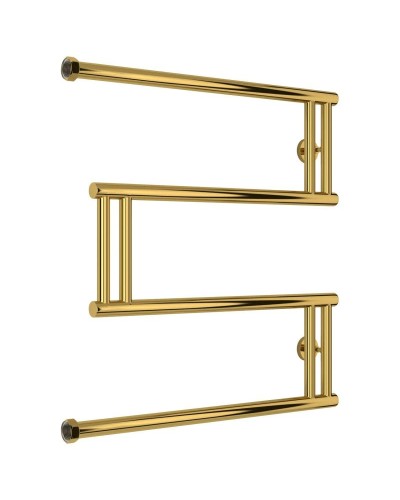 Полотенцесушитель водяной 600x600 золотой Сунержа High-Tech+ model "M" 03-4050-6060