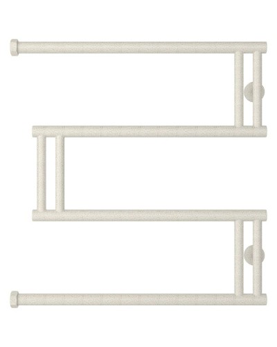 Полотенцесушитель водяной 600x600 античное белое золото Сунержа High-Tech+ model "M" 10-4050-6060