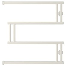 Полотенцесушитель водяной 600x600 белый глянец Сунержа High-Tech+ model "M" 12-4050-6060