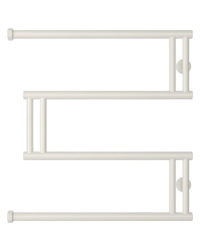 Полотенцесушитель водяной 600x600 белый глянец Сунержа High-Tech+ model "M" 12-4050-6060