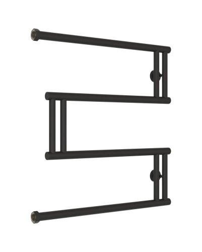 Полотенцесушитель водяной 600x600 темный титан муар Сунержа High-Tech+ model "M" 15-4050-6060