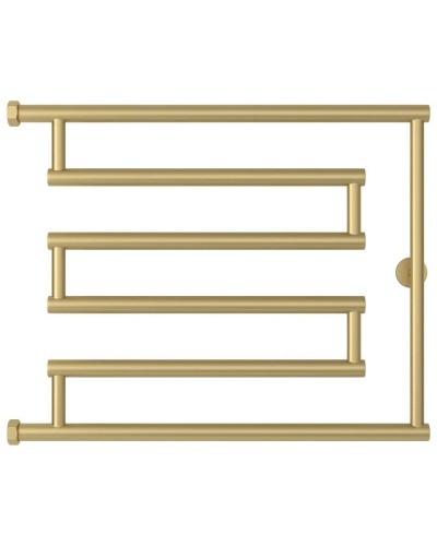 Полотенцесушитель водяной 500x650 шампань матовая Сунержа High-Tech+ model "L" 022-4052-5065