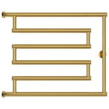 Полотенцесушитель водяной 500x650 золотой Сунержа High-Tech+ model "L" 03-4052-5065