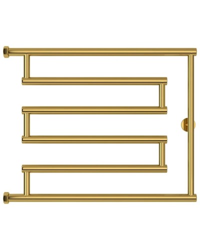 Полотенцесушитель водяной 500x650 золотой Сунержа High-Tech+ model "L" 03-4052-5065