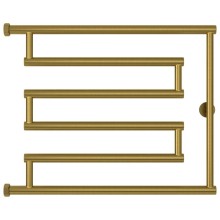 Полотенцесушитель водяной 500x650 состаренная латунь Сунержа High-Tech+ model "L" 051-4052-5065