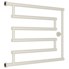 Полотенцесушитель водяной 500x650 античное белое золото Сунержа High-Tech+ model "L" 10-4052-5065