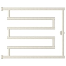 Полотенцесушитель водяной 500x650 античное белое золото Сунержа High-Tech+ model "L" 10-4052-5065