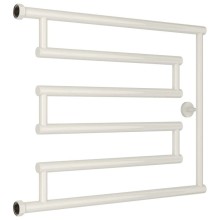 Полотенцесушитель водяной 500x650 белый глянец Сунержа High-Tech+ model "L" 12-4052-5065