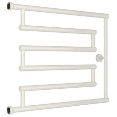 Полотенцесушитель водяной 500x650 белый глянец Сунержа High-Tech+ model "L" 12-4052-5065