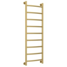 Полотенцесушитель водяной 1200х400 золотой матовый Сунержа Галант+ 032-0200-1240
