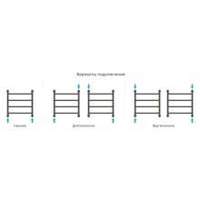 Полотенцесушитель водяной 500х500 шампань Сунержа Галант+ 020-0200-5050