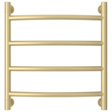 Полотенцесушитель водяной 500х500 шампань матовая Сунержа Галант+ 022-0200-5050