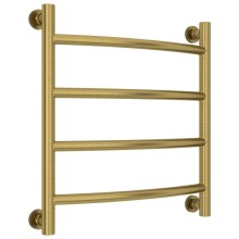 Полотенцесушитель водяной 500х500 состаренная латунь Сунержа Галант+ 051-0200-5050