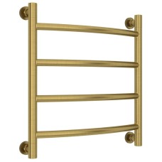 Полотенцесушитель водяной 500х500 состаренная латунь Сунержа Галант+ 051-0200-5050