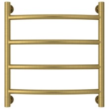 Полотенцесушитель водяной 500х500 состаренная латунь Сунержа Галант+ 051-0200-5050