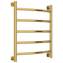 Полотенцесушитель водяной 600х500 золотой Сунержа Галант+ 03-0200-6050