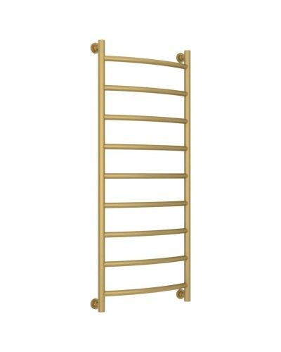 Полотенцесушитель водяной 1200х500 золотой матовый Сунержа Галант+ 032-0200-1250